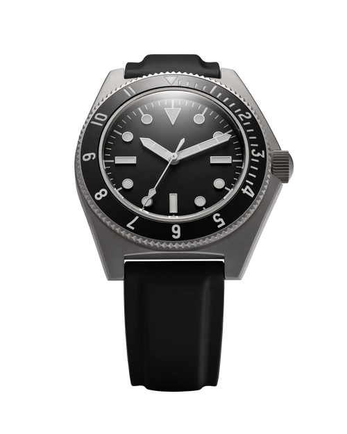 Benrus TYPE 1 MIL SPEC 39.5mm Black Dial Men's Watch T1MS-SS-B-395-01