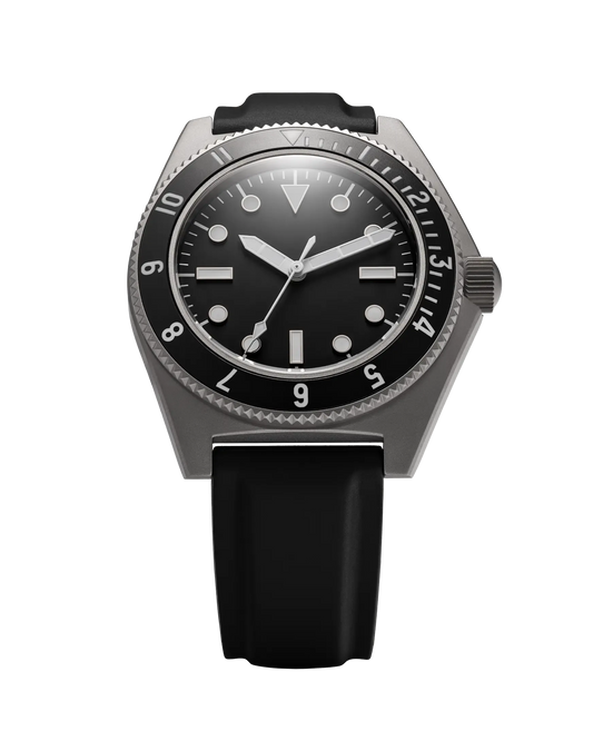 Benrus TYPE 1 MIL SPEC 39.5mm Black Dial Men's Watch T1MS-SS-B-395-01