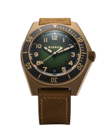 Benrus TYPE 2 UJ 41.5mm Green Dial Men's Watch T2CI-BR-G-415-01