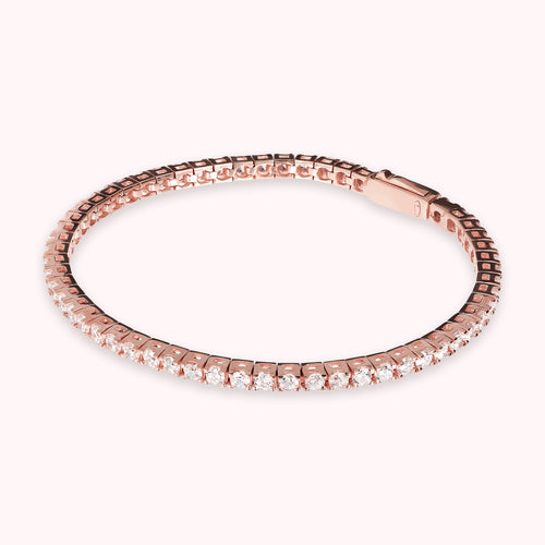 Bronzallure Tennis Bracelet with Cubic Zirconia WSBZ01240.WR-MD