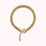 Bronzallure Golden Maxi Popcorn Chain Bracelet WSBZ02395Y.YG