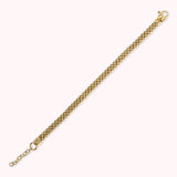 Bronzallure Golden Maxi Popcorn Chain Bracelet WSBZ02395Y.YG