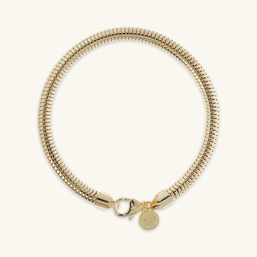 Etrusca Gioielli Snake Chain Bracelet WSET00683.YG