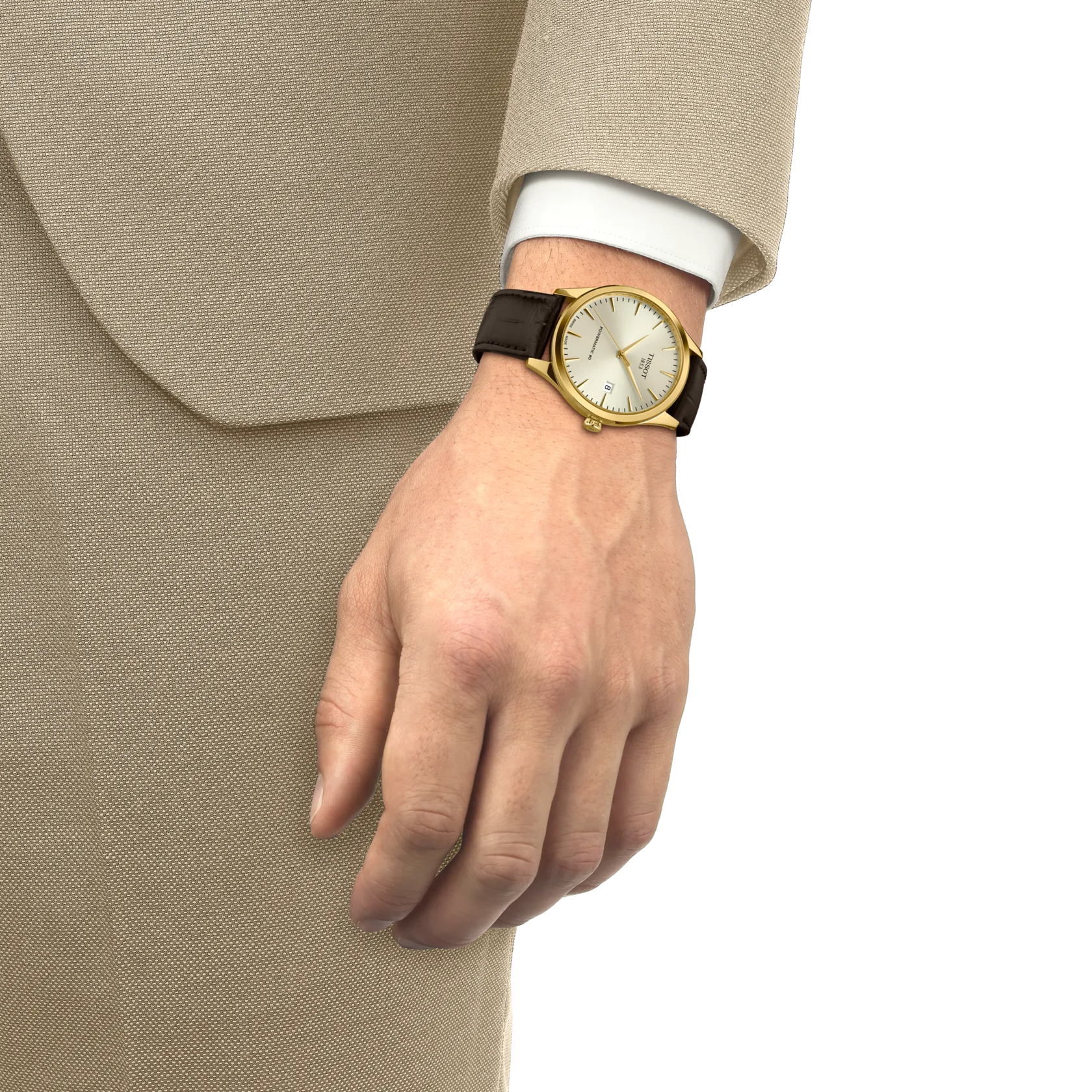 Tissot Classic Dream 40mm Ivory Dial Men's Watch T1584073626100