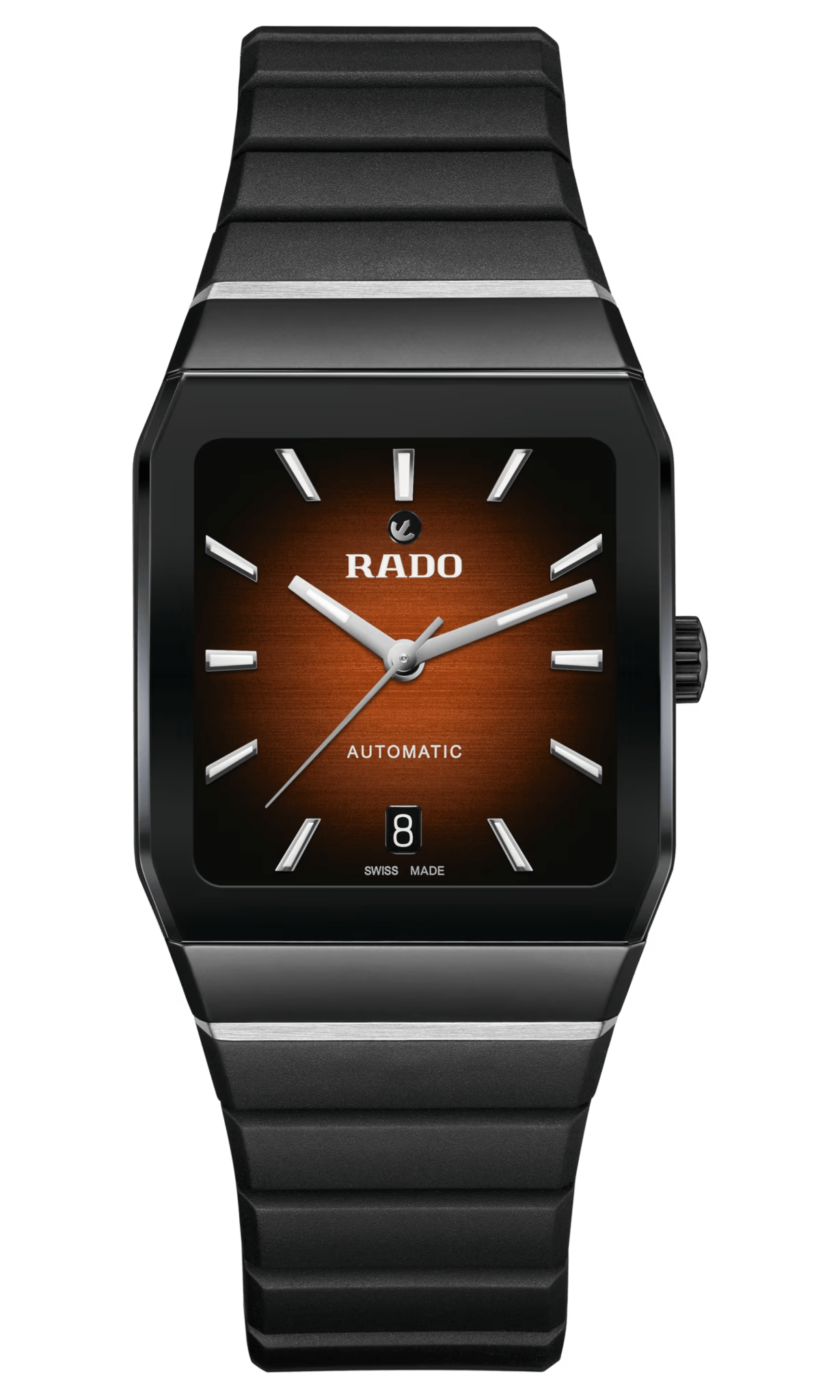 RADO Anatom Automatic 32.5mm Red Dial Curved Men's Watch R10202309