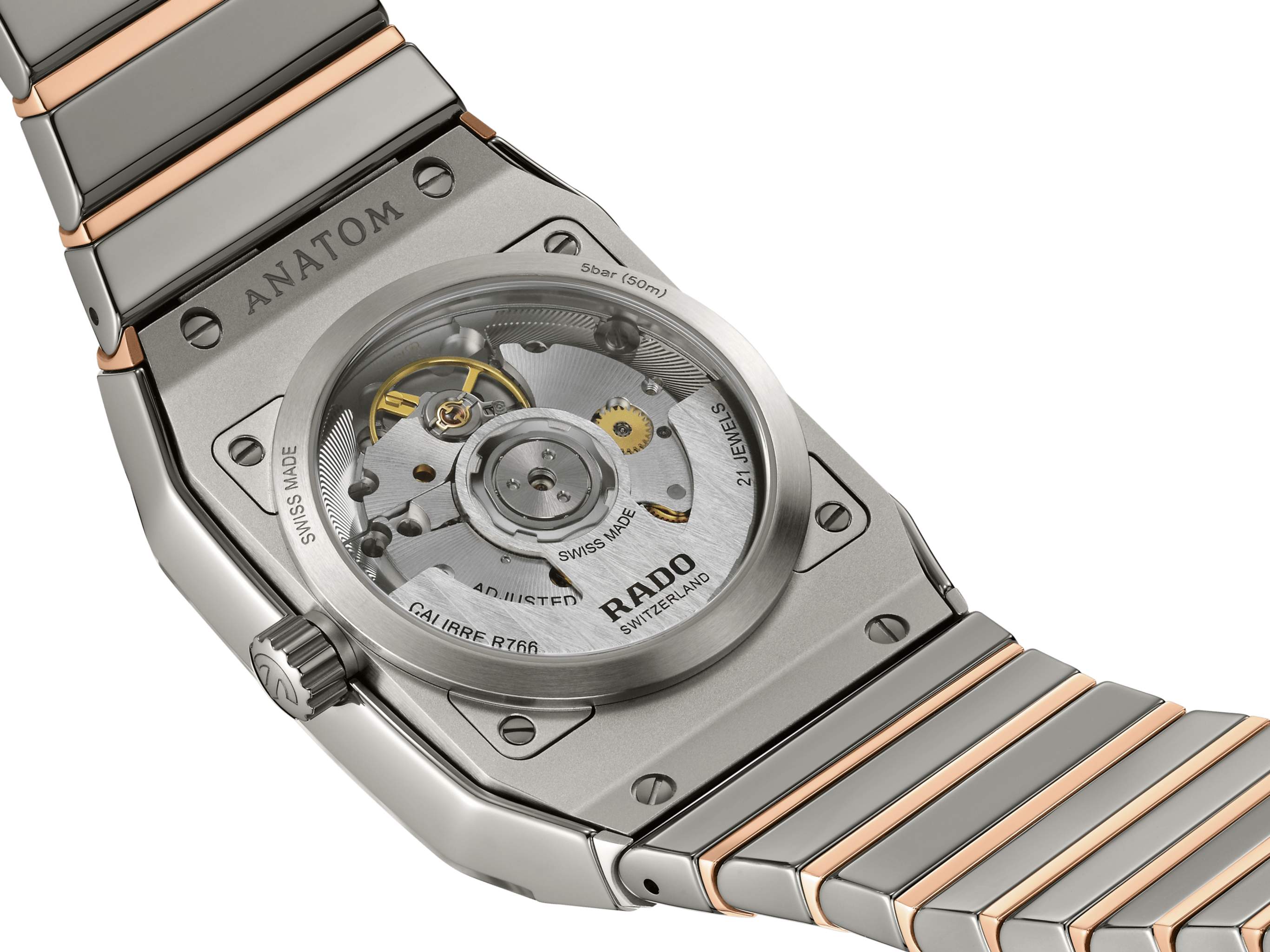 RADO Anatom Automatic 32.5mm Grey Ceramic Men's Watch R10203102