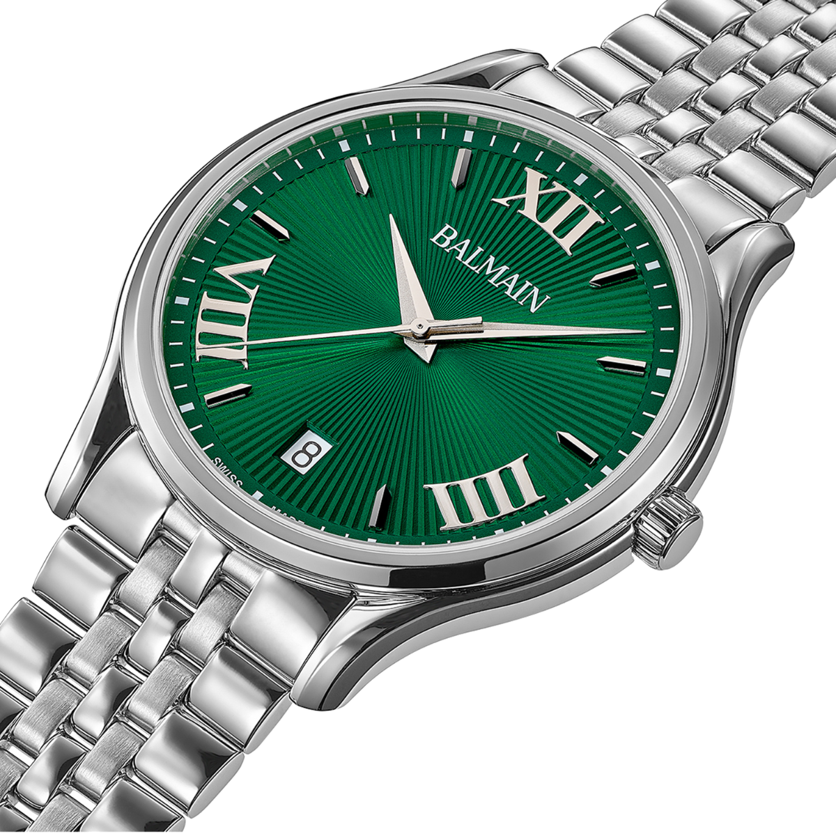 Balmain Beleganza 40mm Green Dial Men's Watch B13413371