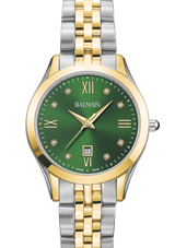 Balmain Classic R 30mm Green Dial Women's Watch B41123175U