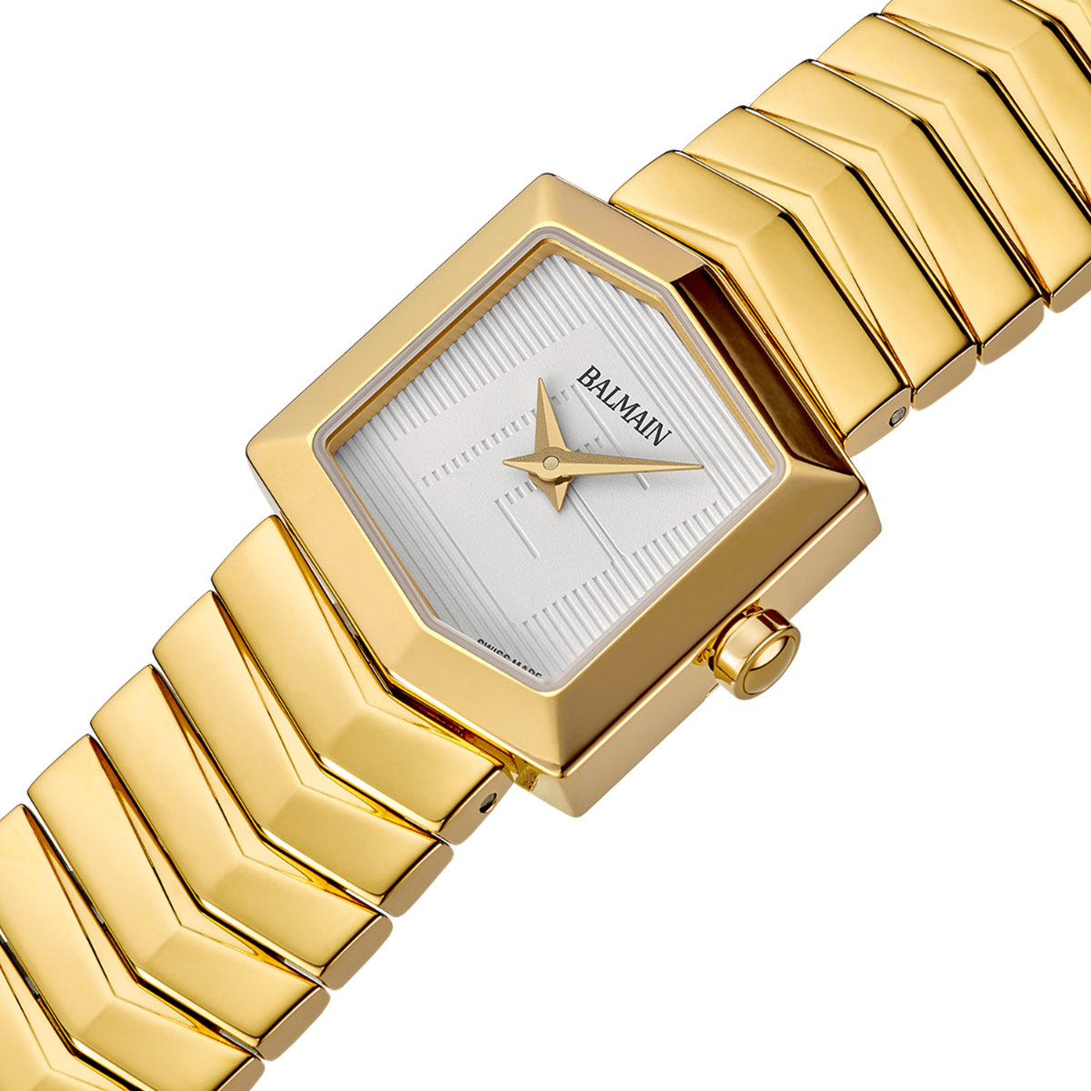 Balmain Taffetas 22.5mm White Dial Women's Watch B46503328