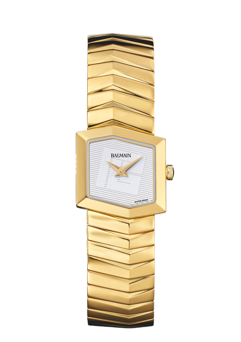 Balmain Taffetas 22.5mm White Dial Women's Watch B46503328