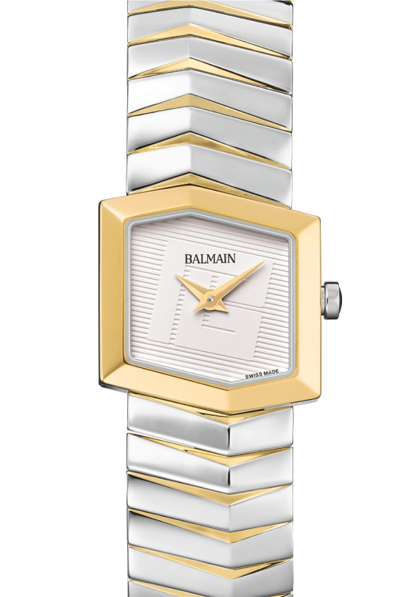 Balmain Taffetas 22.5mm White Dial Women's Watch B46523928