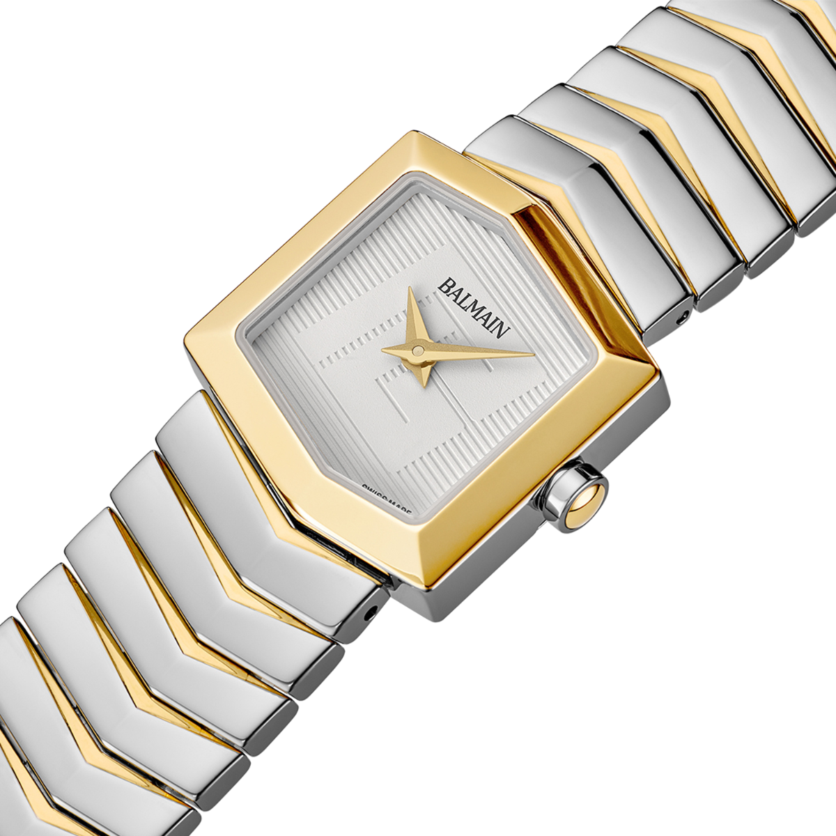 Balmain Taffetas 22.5mm White Dial Women's Watch B46523928