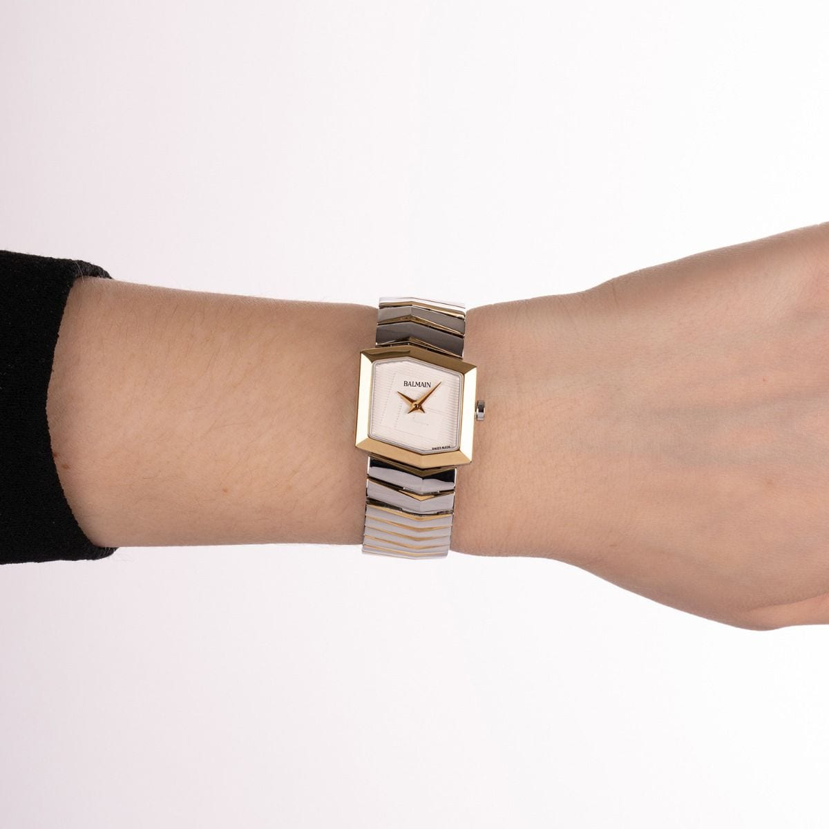 Balmain Taffetas 22.5mm White Dial Women's Watch B46523928
