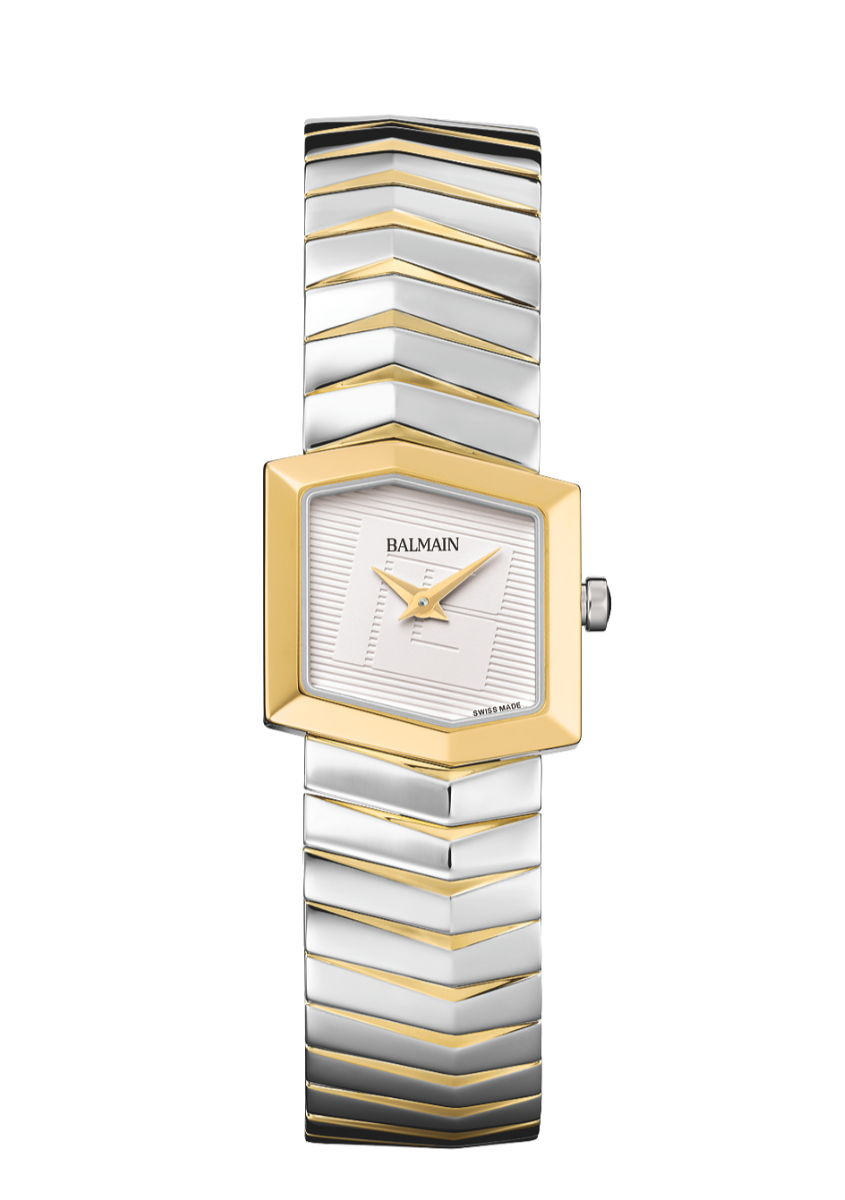 Balmain Taffetas 22.5mm White Dial Women's Watch B46523928