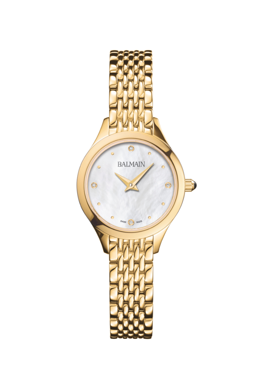 Balmain de Balmain 25mm White Mother of Pearl Dial Women's Watch B49303385U