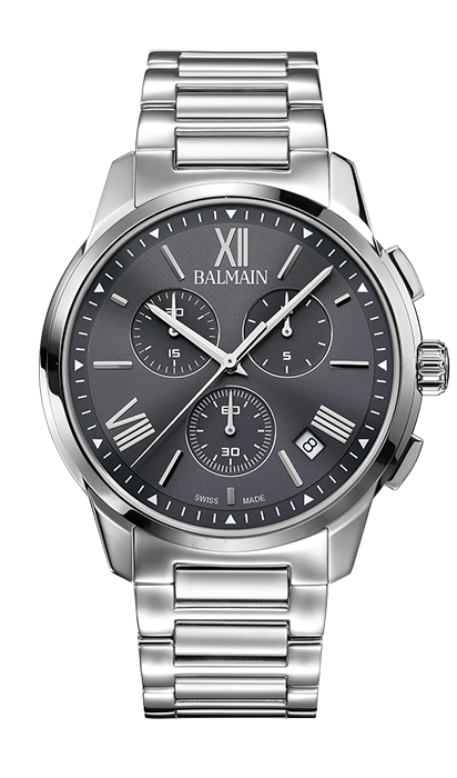 Balmain Madrigal 42mm Anthracite Dial Men's Watch B74813371