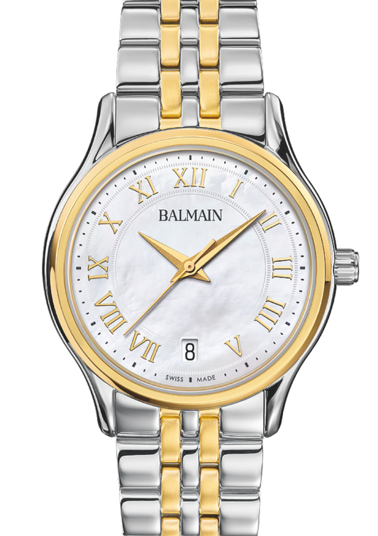 Balmain Beleganza 32mm White Mother of Pearl Dial Women's Watch B83523982
