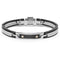 Baraka 18K rose gold, carbon fiber and steel bracelet BR283031ROAD