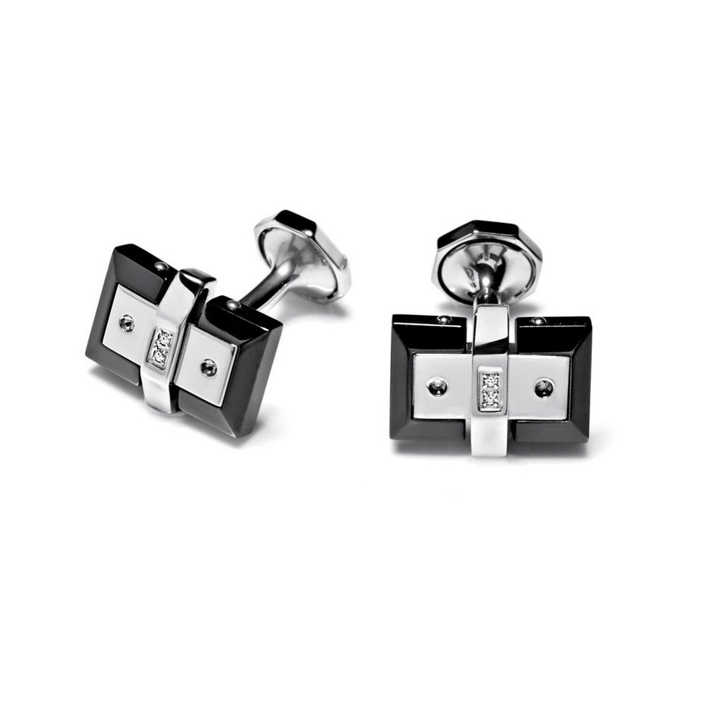 Baraka PS245042BNDB cufflinks upright view