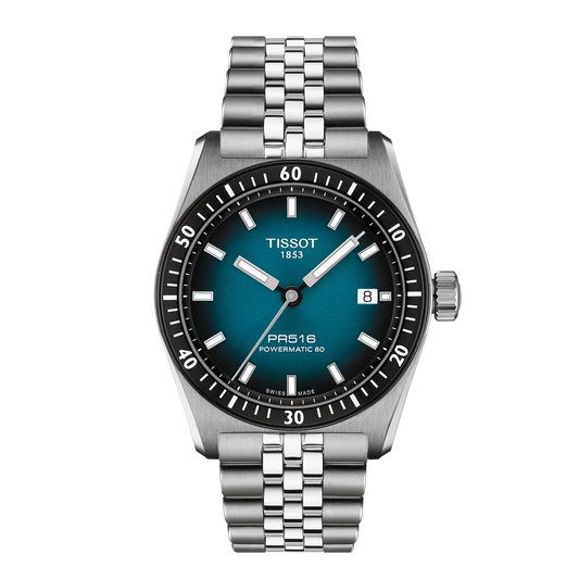 Tissot PR516 38mm Blue-Black Dial Men's Watch T1494071104100