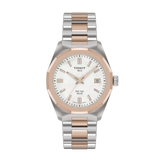Tissot PRC 100 Solar 34mm White Mother of Pearl Dial Women's Watch T1518222211100