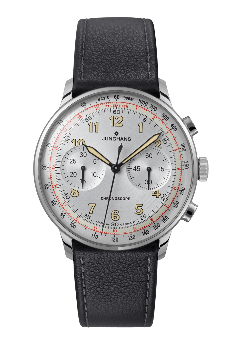 Junghans Telemeter 40.8mm Matt Silver Dial Men's Watch 27/3380.02