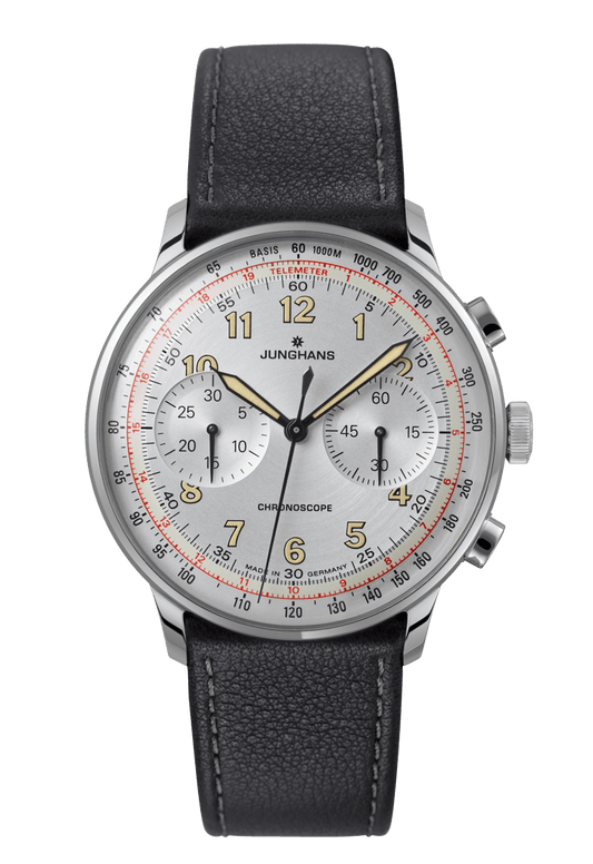 Junghans Telemeter 40.8mm Matt Silver Dial Men's Watch 27/3380.02