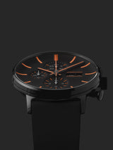 Junghans FORM A Chronoscope English Date 42mm Black Dial Men's Watch 27/4370.03