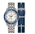 Certina DS Super PH2000M 43mm White Dial Men's Watch C0506074401102