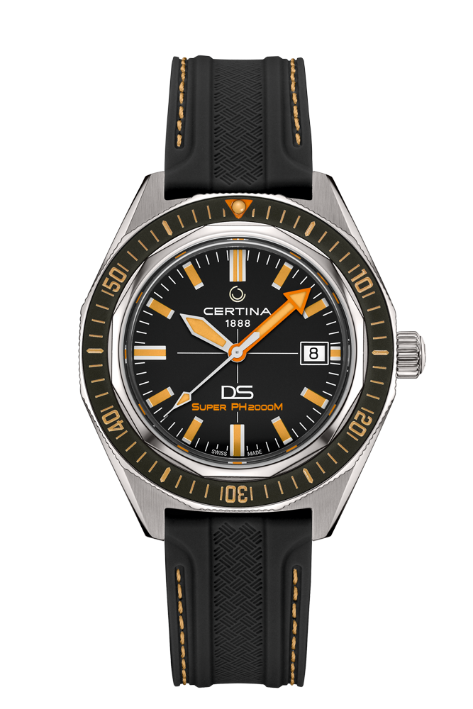Certina DS Super PH2000M 43mm Black Dial Men's Watch C0506074405102