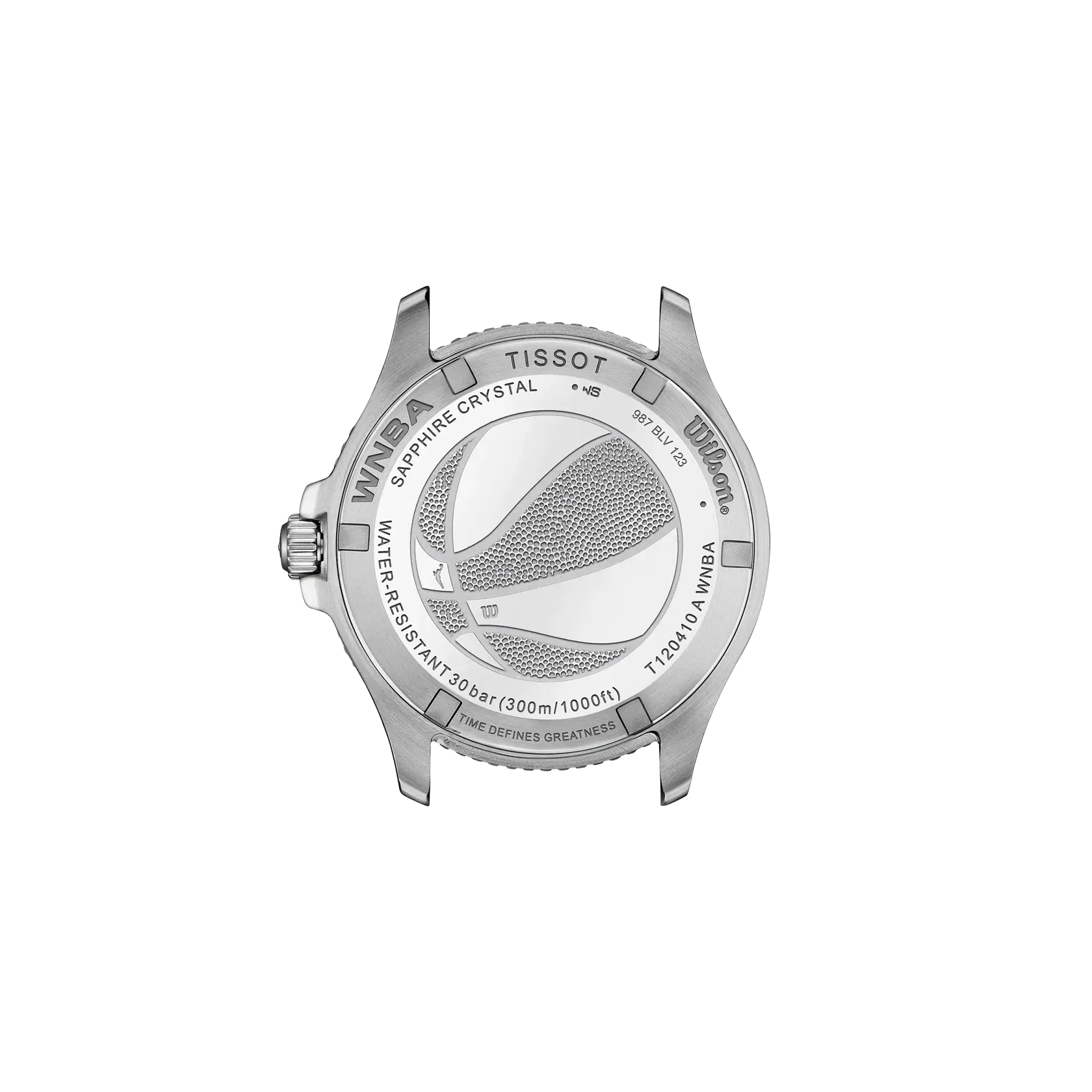 Tissot Seastar Wilson WNBA 40mm White Dial Men's Watch T1204101701100