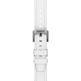 Tissot T-Race 38mm White Mother of Pearl Dial Women's Watch T1418179711100