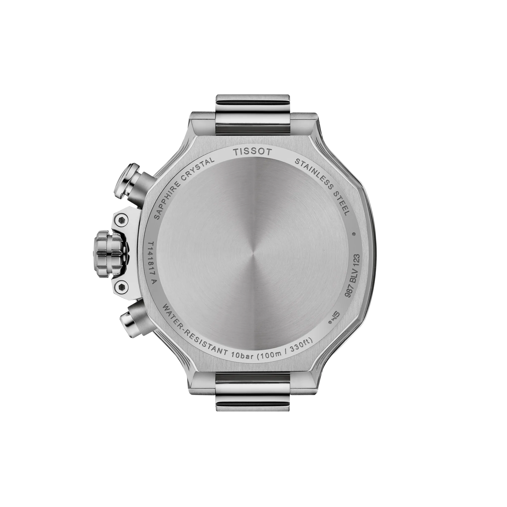 Tissot T-Race 38mm White Mother of Pearl Dial Women's Watch T1418179711100