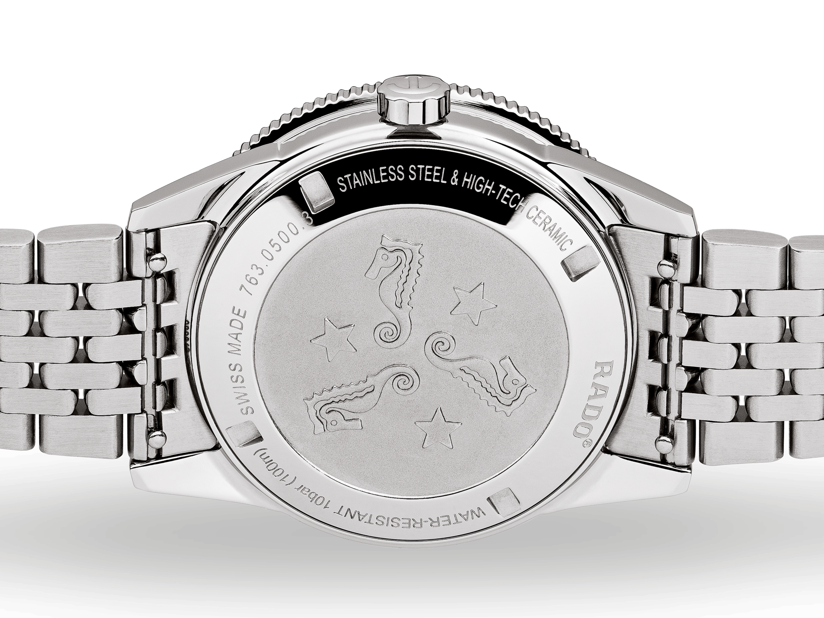 RADO Captain Cook 37mm Snowy White Dial Women's Watch R32500718