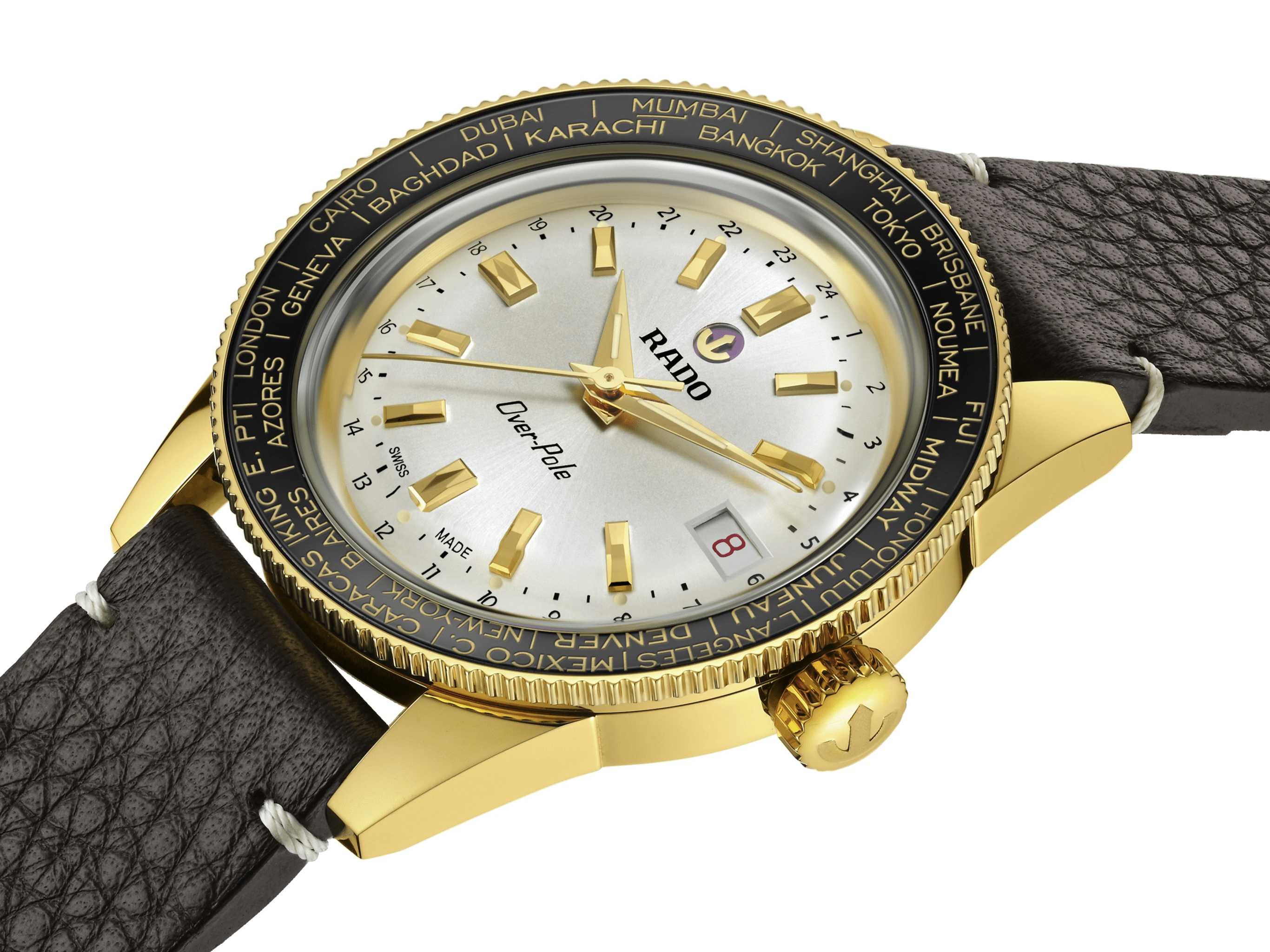 RADO Captain Cook Over-Pole Limited Edition 39mm Silver-White Dial Men's Watch R32193018