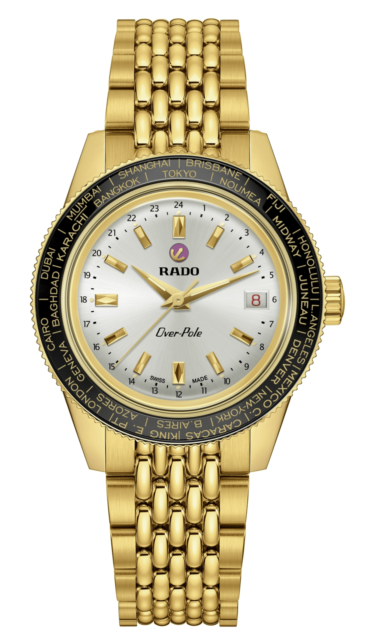 RADO Captain Cook Over-Pole Limited Edition 39mm Silver-White Dial Men's Watch R32193018