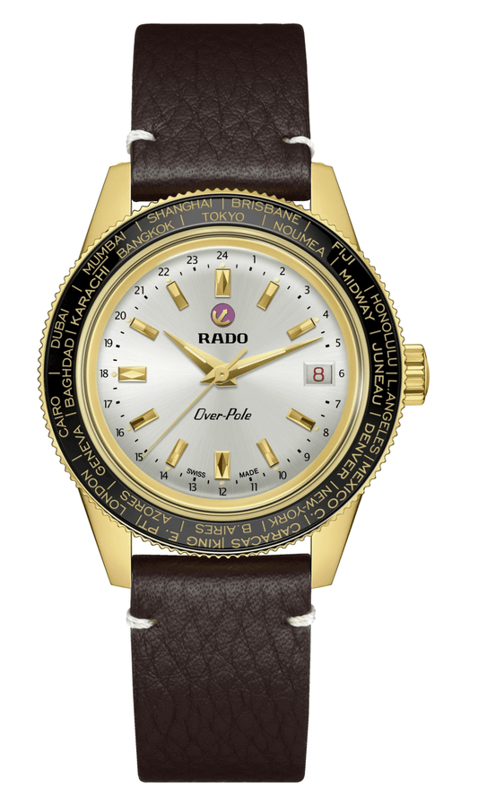 RADO Captain Cook Over-Pole Limited Edition 39mm Silver-White Dial Men's Watch R32193018