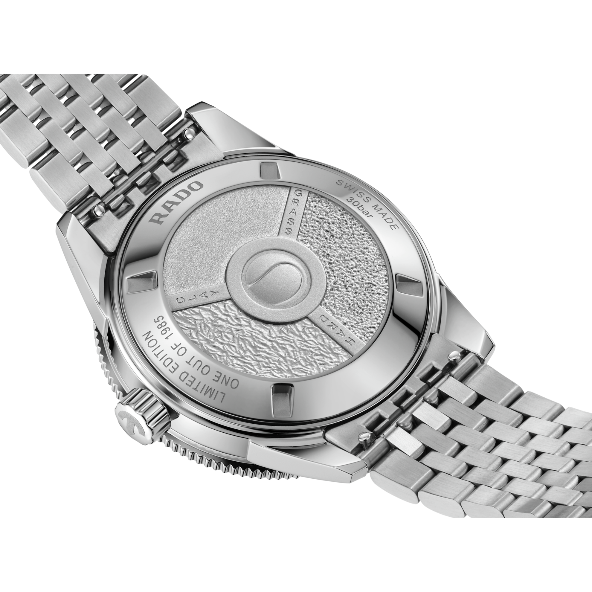RADO Captain Cook x Tennis Limited Edition 39mm Silver-Grey Dial Men's Watch R32222108