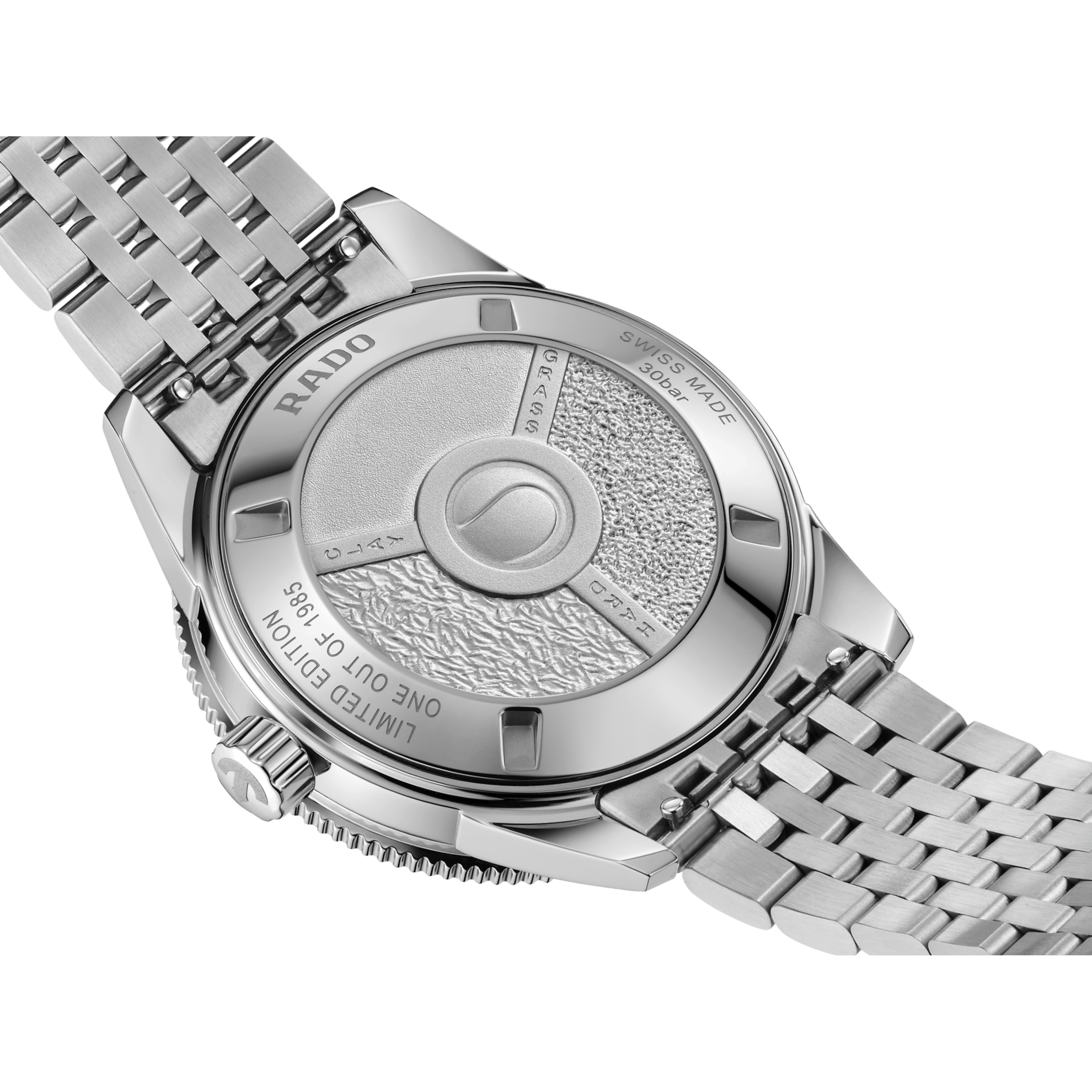 RADO Captain Cook x Tennis Limited Edition 39mm Silver-Grey Dial Men's Watch R32222108