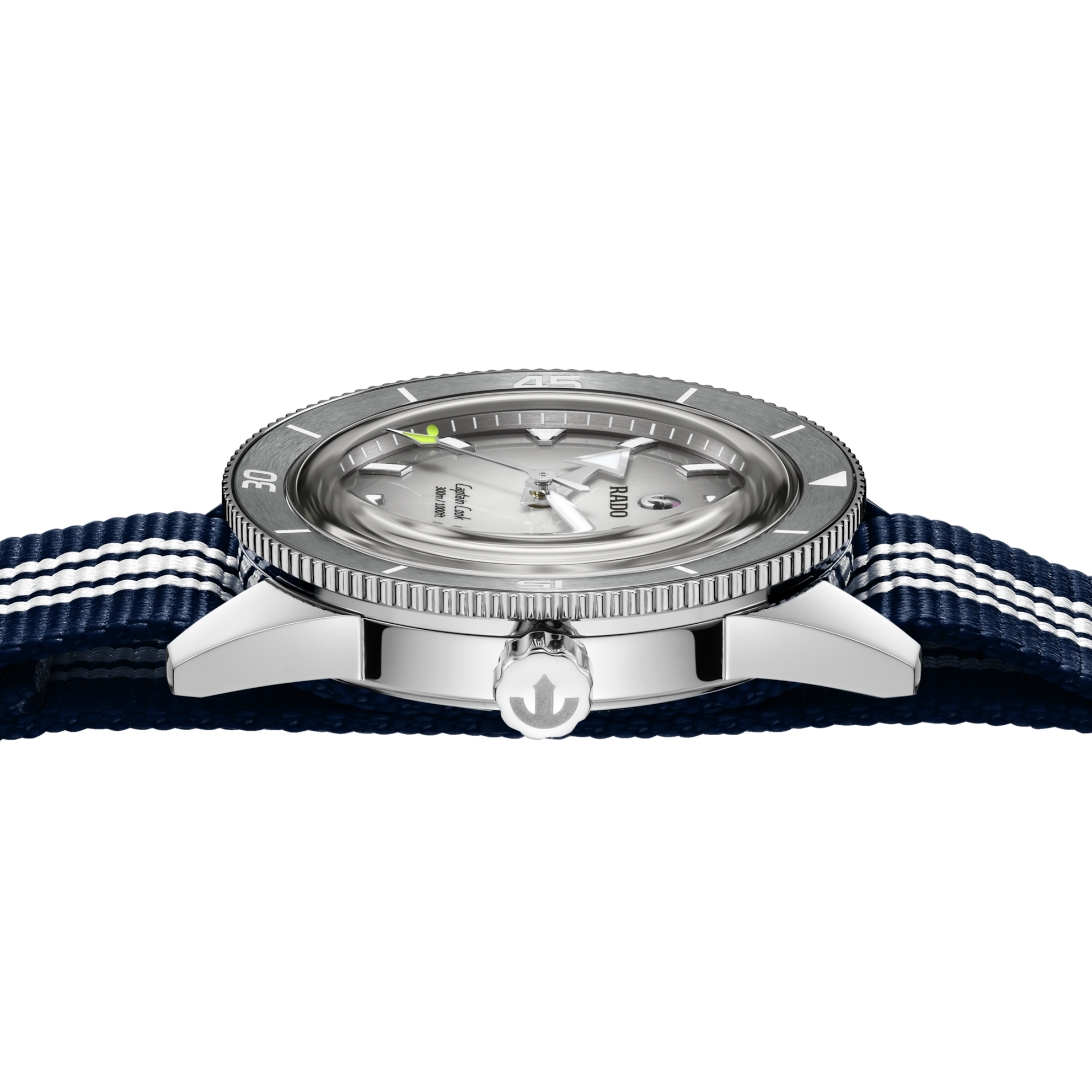 RADO Captain Cook x Tennis Limited Edition 39mm Silver-Grey Dial Men's Watch R32222108