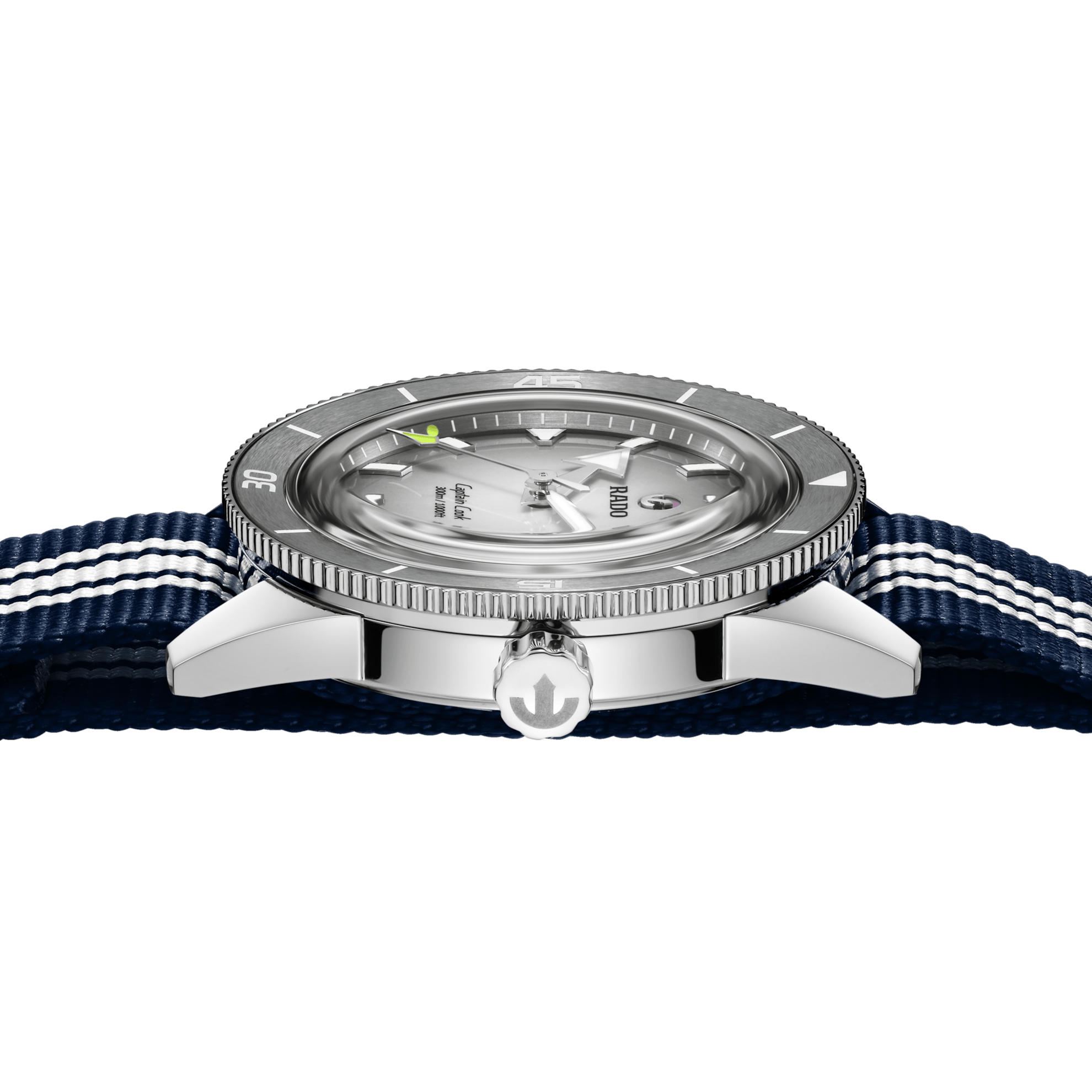 RADO Captain Cook x Tennis Limited Edition 39mm Silver-Grey Dial Men's Watch R32222108