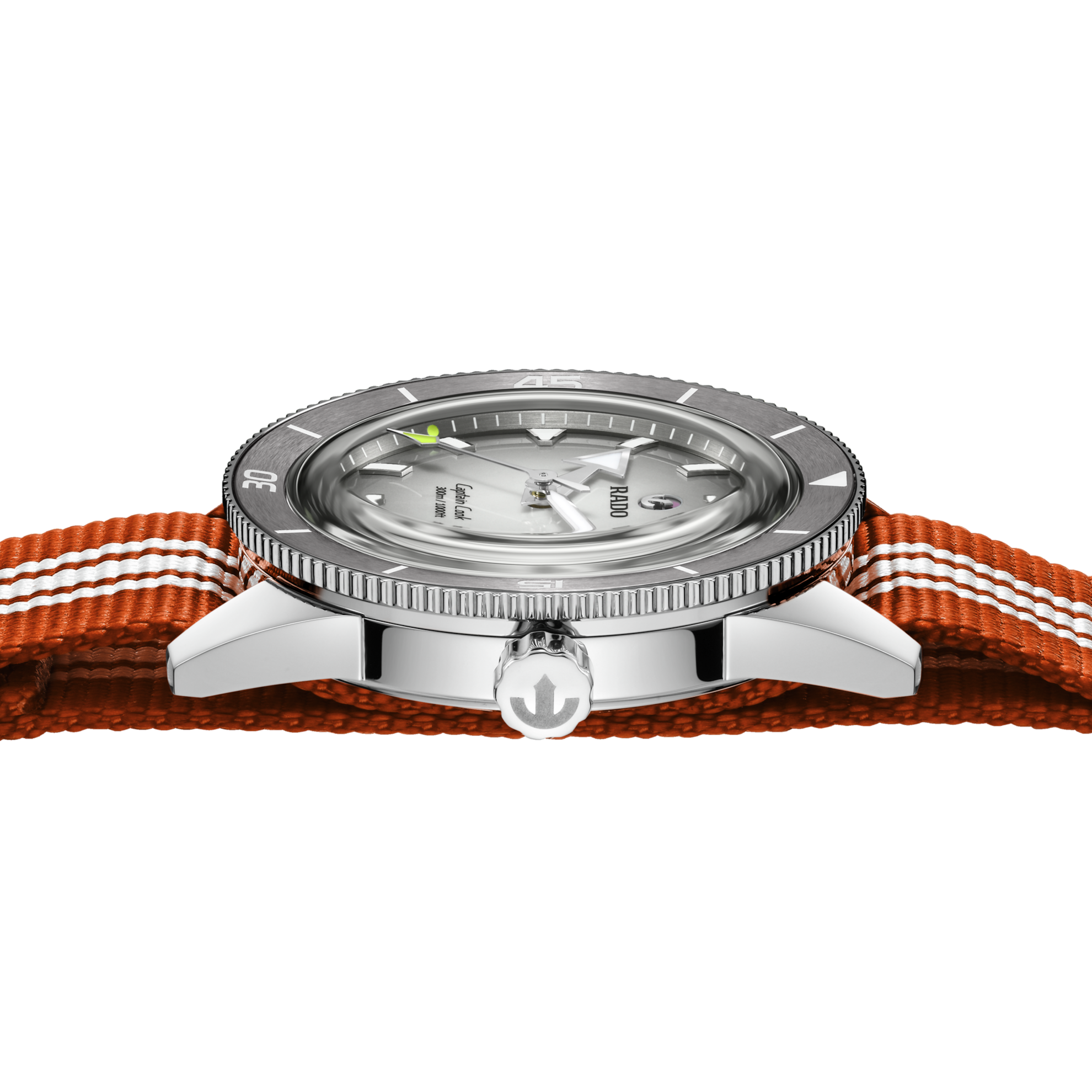 RADO Captain Cook x Tennis Limited Edition 39mm Silver-Grey Dial Men's Watch R32222108