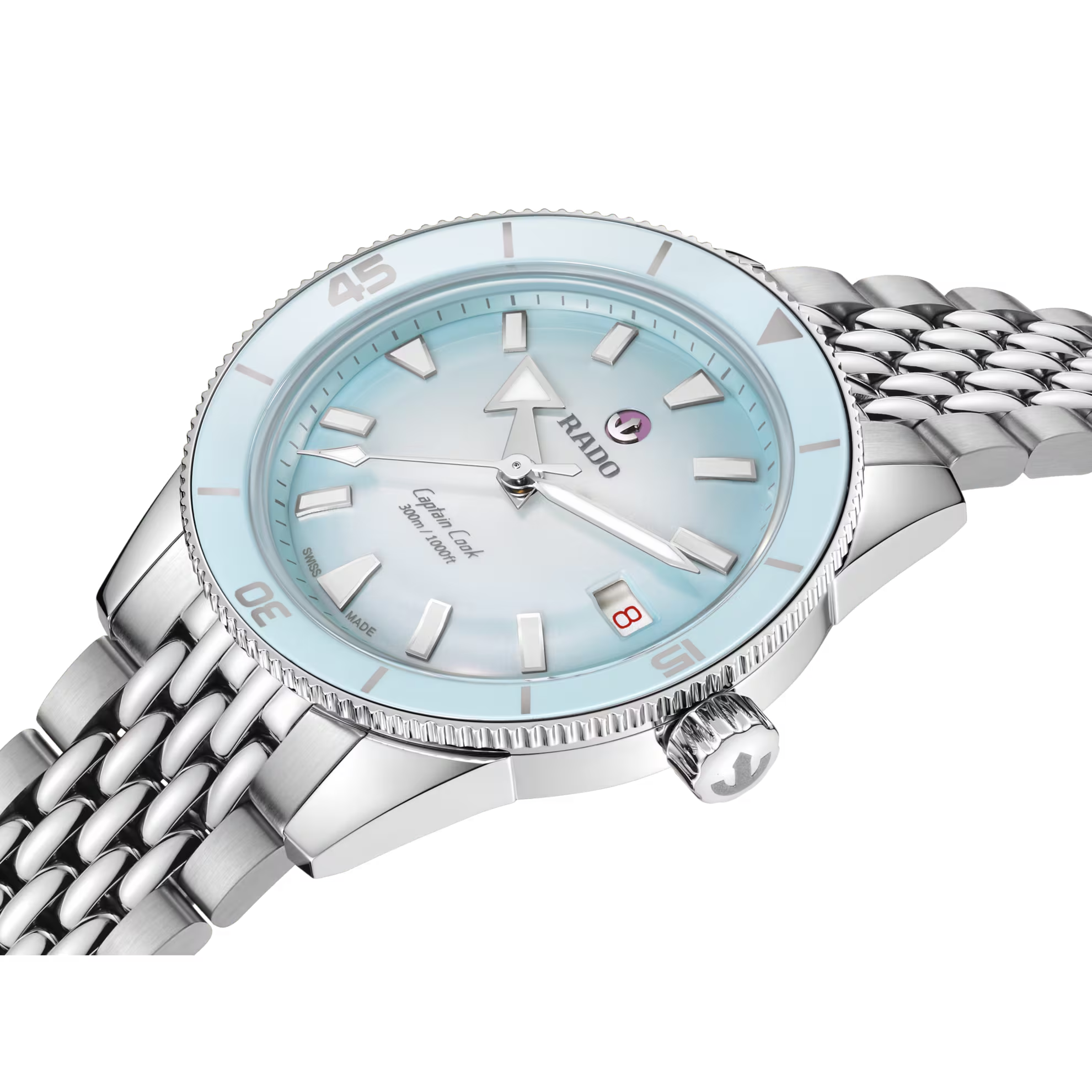 Rado Captain Cook Automatic 39mm Blue Dial Men's Watch R32223203