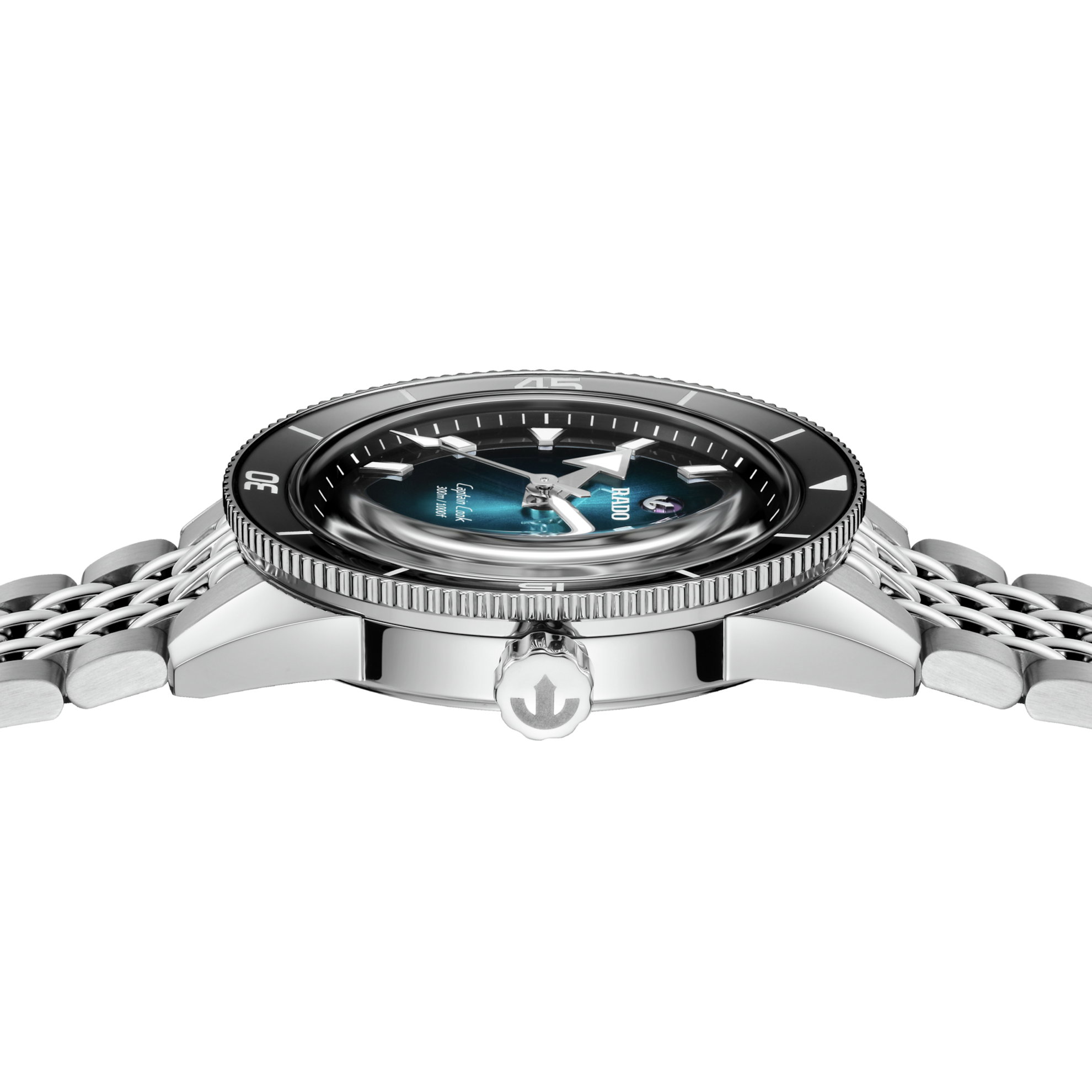 RADO Captain Cook Automatic 39mm Turquoise Dial Men's Watch R32223213