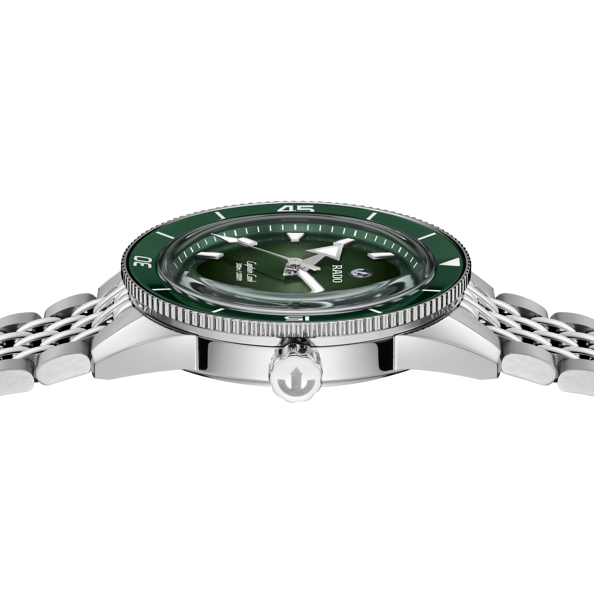Rado Captain Cook Automatic 39mm Green Dial Men's Watch R32223313