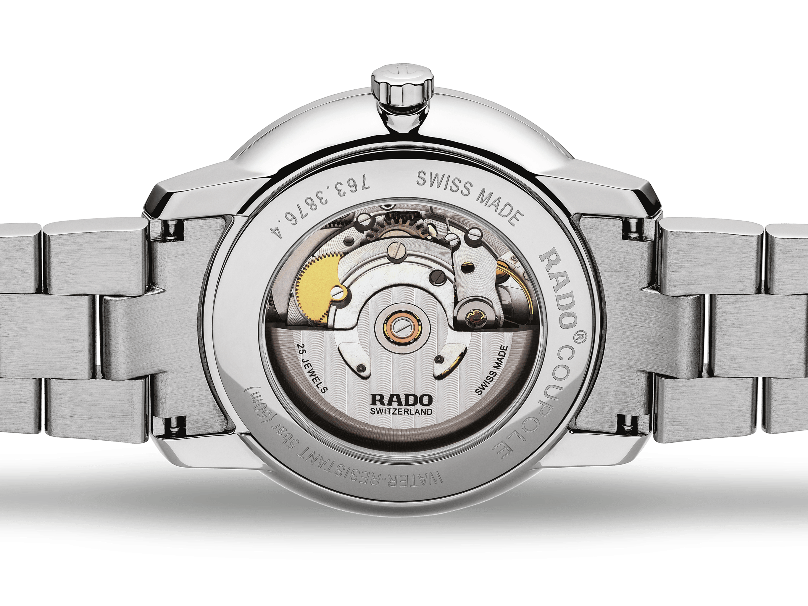 RADO Coupole Automatic 41mm White Dial Men's Watch R22876013