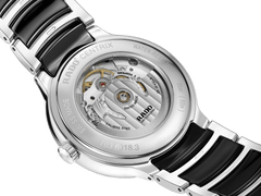 RADO Centrix Diamonds Silver-Black Ceramic 39.5mm Men's Watch R30018742