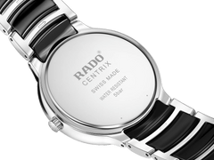 RADO Centrix Diamonds Silver-Black Ceramic 39.5mm Men's Watch R30021712