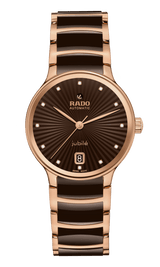 RADO Centrix Automatic Diamonds 35mm Brown Dial Women's Watch R30037732