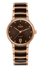 RADO Centrix Automatic Diamonds 35mm Brown Dial Women's Watch R30037732